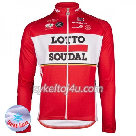 Cykeltrøje 2017 Lotto Soudal N001 Vinter Thermal Fleece